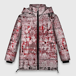 Куртка зимняя женская ИЛЛЮЗИЯ ЦВЕТА, цвет: 3D-красный