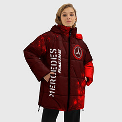 Куртка зимняя женская MERCEDES Mercedes Racing Арт, цвет: 3D-черный — фото 2