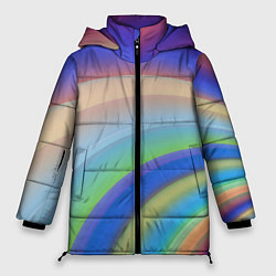 Женская зимняя куртка Все цвета радуги