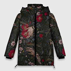 Женская зимняя куртка Ботаника