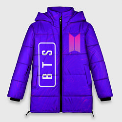 Куртка зимняя женская BTS - Разводы, цвет: 3D-черный