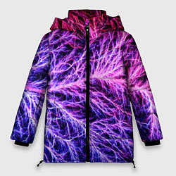Женская зимняя куртка Авангардный неоновый паттерн Мода Avant-garde neon