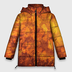 Куртка зимняя женская Текстура Desert, цвет: 3D-красный