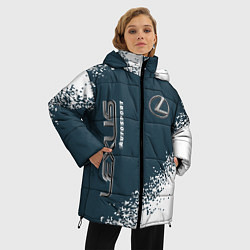 Куртка зимняя женская LEXUS Autosport Спрей, цвет: 3D-черный — фото 2