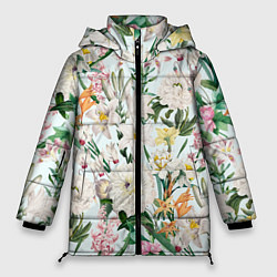 Женская зимняя куртка Цветы Для Невесты