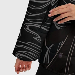 Куртка зимняя женская Кирито и Асуна - Sword Art Online, цвет: 3D-черный — фото 2