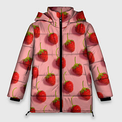 Женская зимняя куртка Strawberry Pattern