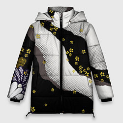 Куртка зимняя женская JAPAN PATTERN, цвет: 3D-черный
