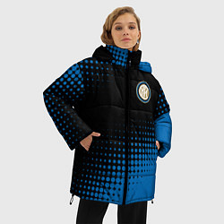 Куртка зимняя женская Inter абстракция, цвет: 3D-красный — фото 2
