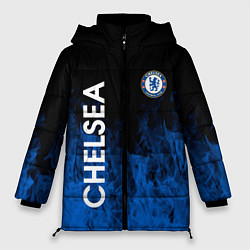 Куртка зимняя женская Chelsea пламя, цвет: 3D-красный