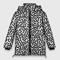 Женская зимняя куртка Органические Закруглённые Линии