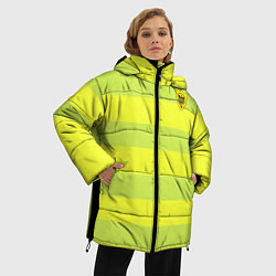 Куртка зимняя женская Форма ФК Анжи, цвет: 3D-черный — фото 2