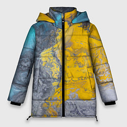 Женская зимняя куртка Извержение Красок