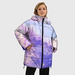 Куртка зимняя женская Муссон Красок, цвет: 3D-светло-серый — фото 2