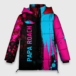 Женская зимняя куртка Papa Roach Neon Gradient