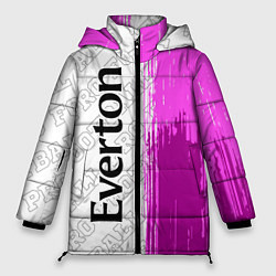 Куртка зимняя женская Everton Pro Football, цвет: 3D-черный