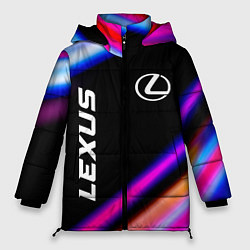 Куртка зимняя женская Lexus Speed Lights, цвет: 3D-черный