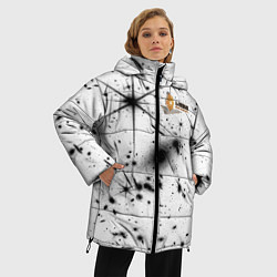 Куртка зимняя женская James Webb - первое фото, цвет: 3D-черный — фото 2