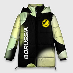 Женская зимняя куртка Боруссия Абстракция