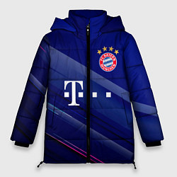 Женская зимняя куртка Bayern munchen Абстракция