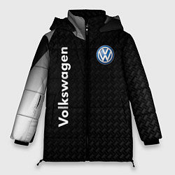 Куртка зимняя женская Volkswagen карбон, цвет: 3D-светло-серый