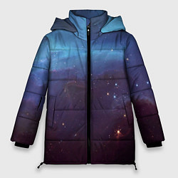 Женская зимняя куртка Космический дым