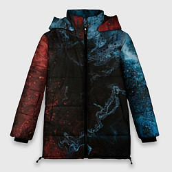 Женская зимняя куртка Тьма и краски