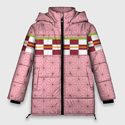 Женская зимняя куртка Кимоно Незуко