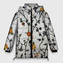 Женская зимняя куртка Каменные цветы
