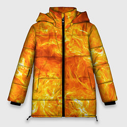 Женская зимняя куртка Бушующий огонь