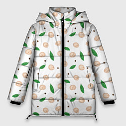 Женская зимняя куртка Пельмени с лавровым листом и перцем