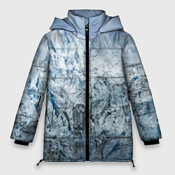 Женская зимняя куртка Ледяные горы со снегом