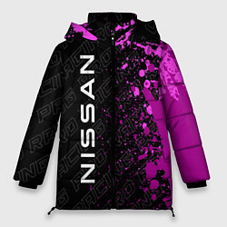 Женская зимняя куртка Nissan pro racing: по-вертикали