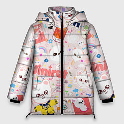 Женская зимняя куртка Skzoo Jinniret pattern cartoon avatar