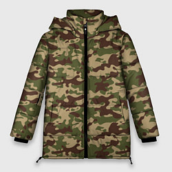 Женская зимняя куртка Камуфляж ВСР-98 Флора