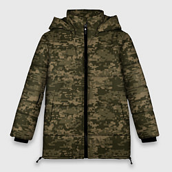 Женская зимняя куртка Камуфляж AOR-1 мелкий