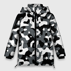 Куртка зимняя женская Камуфляж Concrete Jungle, цвет: 3D-светло-серый