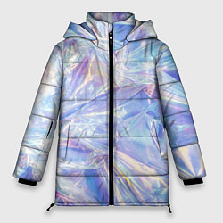 Куртка зимняя женская Текстура из 90-х, цвет: 3D-светло-серый