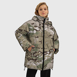 Куртка зимняя женская Камуфляж Multicam, цвет: 3D-черный — фото 2