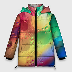 Куртка зимняя женская Свет и пузыри, цвет: 3D-светло-серый
