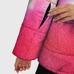 Куртка зимняя женская Солнечная акварель, цвет: 3D-светло-серый — фото 2
