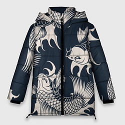 Женская зимняя куртка Japan carp