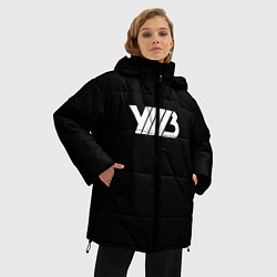 Куртка зимняя женская Underground unnv уннв, цвет: 3D-красный — фото 2