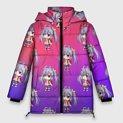 Женская зимняя куртка Узор с Рэнгэ - Деревенская глубинка