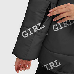 Куртка зимняя женская Программисты - IT GIRL, цвет: 3D-светло-серый — фото 2