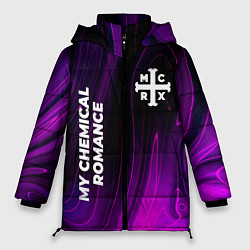 Женская зимняя куртка My Chemical Romance violet plasma