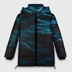 Женская зимняя куртка Глубокое море