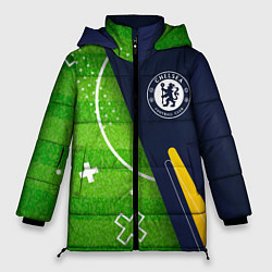 Женская зимняя куртка Chelsea football field