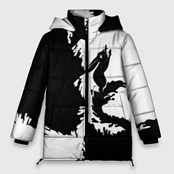 Женская зимняя куртка Символ 2023 года зайка