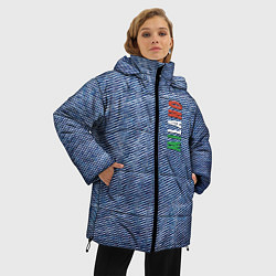 Куртка зимняя женская Milano - Italy - Jeans - Fashion, цвет: 3D-светло-серый — фото 2